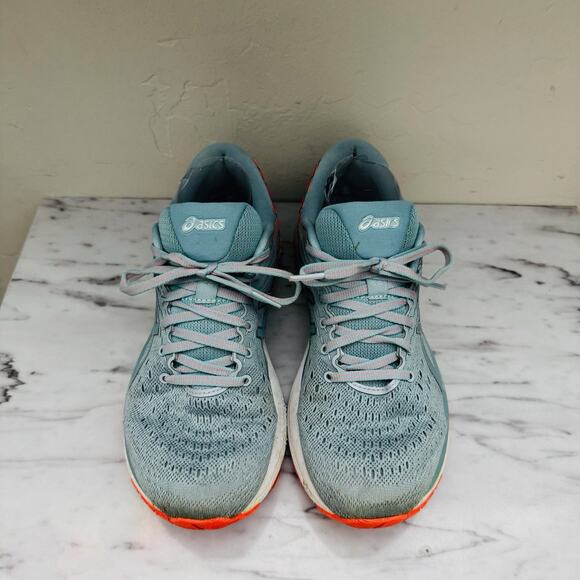 ASICS Gel-cumulus 32 Blue And Orange Sneakers Women’s Size 8.5 - Picture 4 of 11